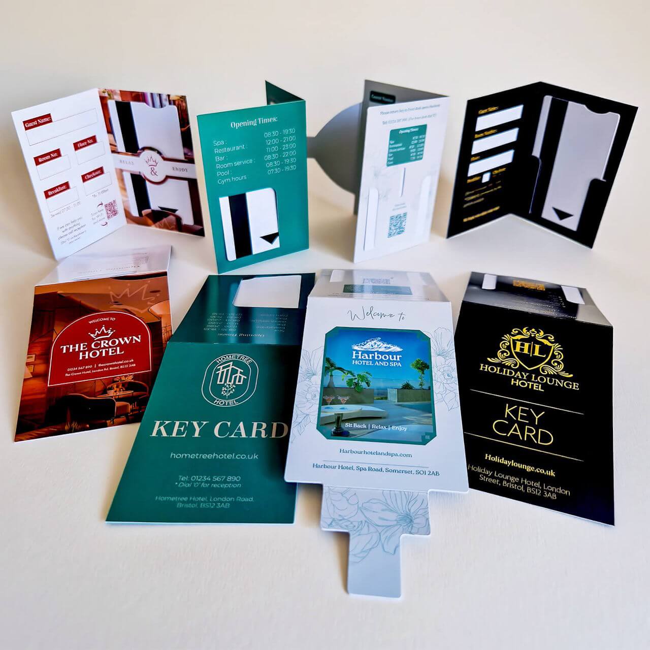 Custom Hotel Key Card Holders | 8 Styles