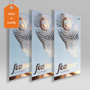 Foiled Swing Tags