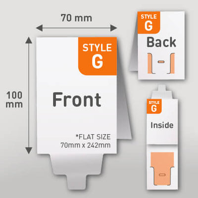 Style G (70×242mm)