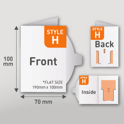 Style H (190×100mm)