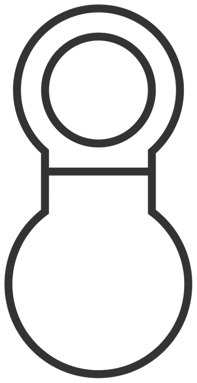 Bottleneck Hanger D (64mm × 130mm)