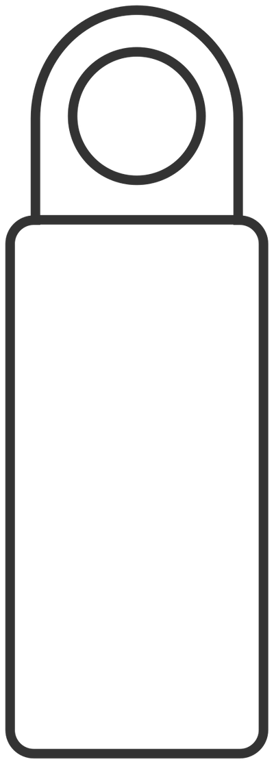 Bottleneck Hanger E (75mm × 220mm)