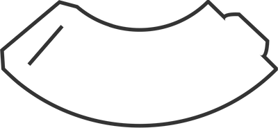 Bottle Cone Collar K (207mm × 92mm)